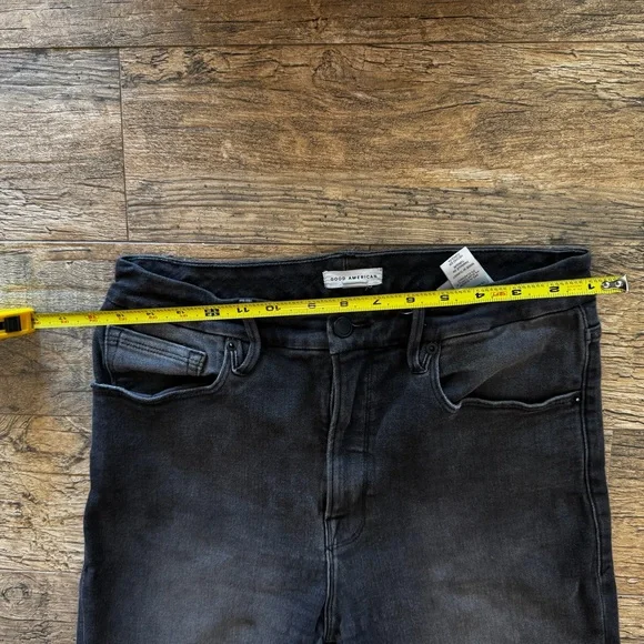 Good American Dark Gray Skinny Jeans - Picture 7 of 8
